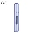 MUB 8ml Perfume Atomizer Refillable Travel Spray Bottle Empty Mini Bottom Refill Aluminum Perfume Atomizer Bottle. 