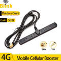4G LTE Omnidirectional Antenna Car Mobile Cellular Signal Amplifier Outdoor Long Range 3G 2G GSM Cell Phone Network Enhancer TS9. 