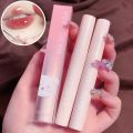MAGIC CASA 6 Pcs 1 Set Bubble Bear Lip Glaze Long Lasting Waterproof  Lip Glaze Water-glossy Mirror Texture Glass Toot Lip Lip Glaze for Women. 