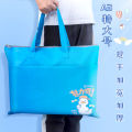 Large A3 Portable Art Bag 8K Primary School Student Painting Art Bag Album Storage File Bag Storage Bag Thickened. 