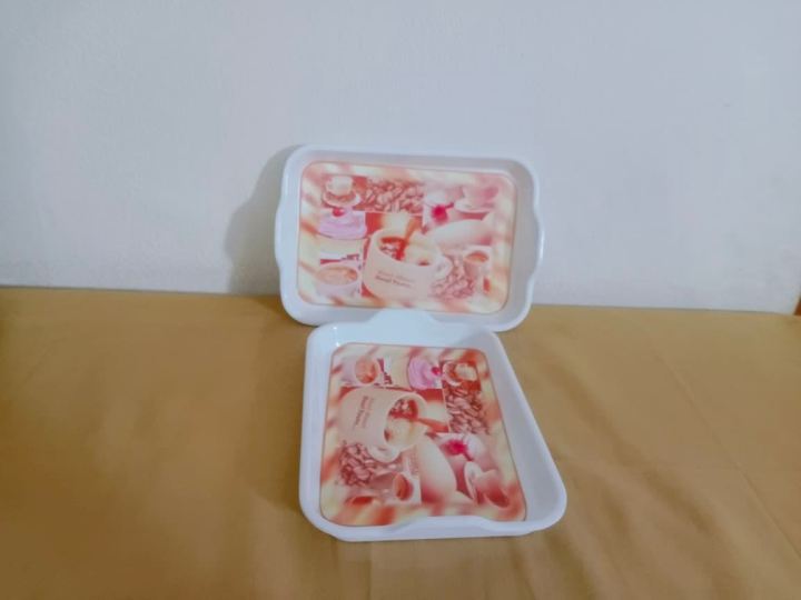 6%20Pcs%20Nasta%20Trays/Platters%206%20Pcs%20Set.%20Small%20Exclusive%20Melamine%20Serving%20Trays/Platters%20for%20Tea%20Breakfast%20Bread%20Tray%20Snack%20Plate%20And%20Food%20Tray.%20-%20Image%203