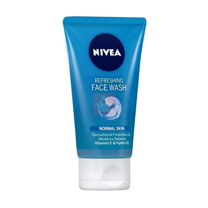 International European product skin care Nivea Refreshing face wash used for female - 150 ml