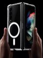 High Quality Case for Samsung Galaxy Z Fold 3 4 5 Clear Magsafe Case for Galaxy Z Flip 3 4 Transparent Shockproof Cover.