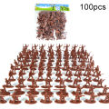 【3C VictoryEagle】100Pcs Classic Figures Models Playset Desk Kids Toy Gift. 
