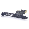 NEW Add on Card PCI Express 2.0 X1 USB 3.2 Gen1 TYPE-E Card PCIe Front Type-C Adapter Riser USB3.1 Gen1 A-KEY 5Gb Expansion Card.