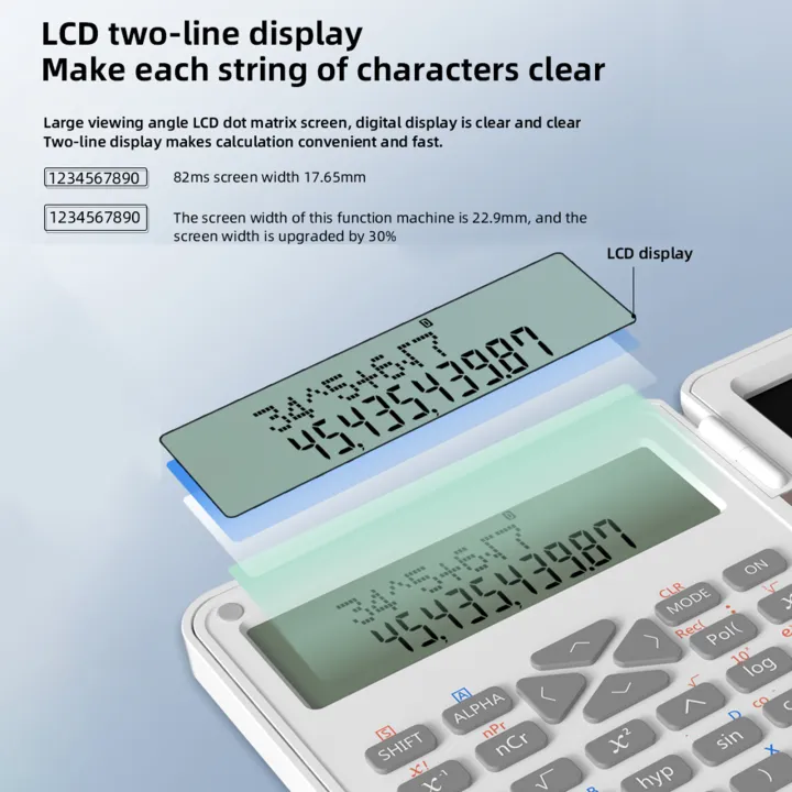 Scientific%20Calculator%20with%20Erasable%20Writing%20Board%20240%20Functions%202%20Line%20LCD%20Display%20Foldable%20Financial%20Math%20Calculator%20minghao%20-%20Image%203
