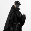 ARENS Fashion Cloak Hoodies Men Techwear Streetwear Hoodie Pullovers Black Gray Darkwear Oversized High Collar Sweatshirt Unisex Superman. 