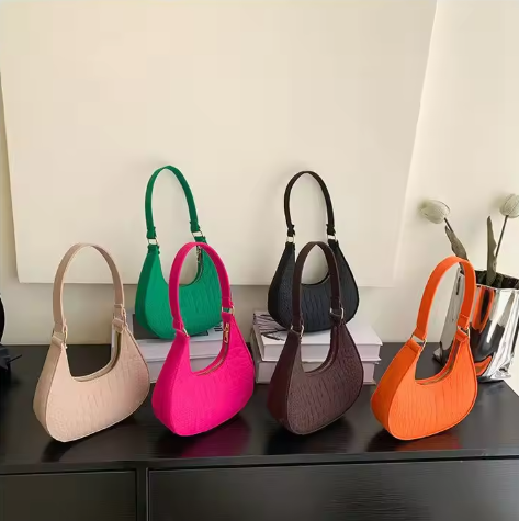 Ladies Summer Storage Underarm Leisure Shoulder Clutch Bag