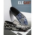 Men Casual Fashion Glitter Shoe Slip-on Shoes Loafers. 