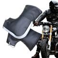 Motorcycle Handlebar Cover Winter Battery Bike Windshield Gloves Windproof Warm Handler Scooters Hand Warmer for Snowmobile. 