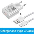 USB Type C Cable Fast Charger For Samsung Galaxy A21S A31 A71 A51 A70 A50 A11 M31 A01 A21 A20S A10S A10E QC 3.0 Charge Charging.