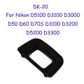 2pcs DK-20 Rubber Eye Cup Eyepiece Eyecup For Nikon D5100 D3100 D3000 D50 D60 D70S D3100 D3200 D5200 D3300. 