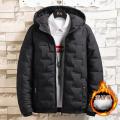Casual Autumn Winter Jacket Men Bomber Jacket Thicken Men Fashion Clothing Streetwear Cotton Padded Jacket Slim Fit Coat BunnyGarden. 