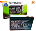 12v 9Ah Battery With Charger / New Rocket Battery 12v 9Ah Battery/ Made in Vietnam- Combo Pack. 