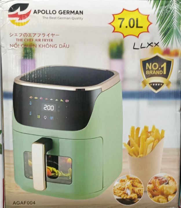 7 Liter Apollo German Air Fryer AGAF004 | Daraz.com.bd