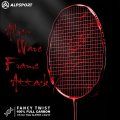 ALP V5 Pro 5U 75g MXH CushionTechnology Wave Frame Offensive Badminton Racket Single Break Wind Racket Red/White/Pink/Black/Purple 100% Full Carbon Fiber G5 T50 Balanced Badminton Rocket Ultralight Reket Men Women Rsl Yonex Liling Victor ALP Racquet. 