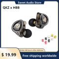 QKZ x HBB Earphones 1 Dynamic HIFI Bass Earbuds In Ear Monitor Headphones Sport Noise Cancelling Headset. 