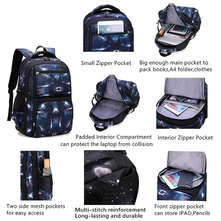 Kids%20School%20Bag%20With%20Wheels%20Rolling%20Backpack%20for%20Boy%20Wheeled%20School%20Bag%206%20Wheels%20Trolley%20Bookbag%20Carry%20on%20Luggage%20with%20Lunch%20Bag%20-%20Image%202
