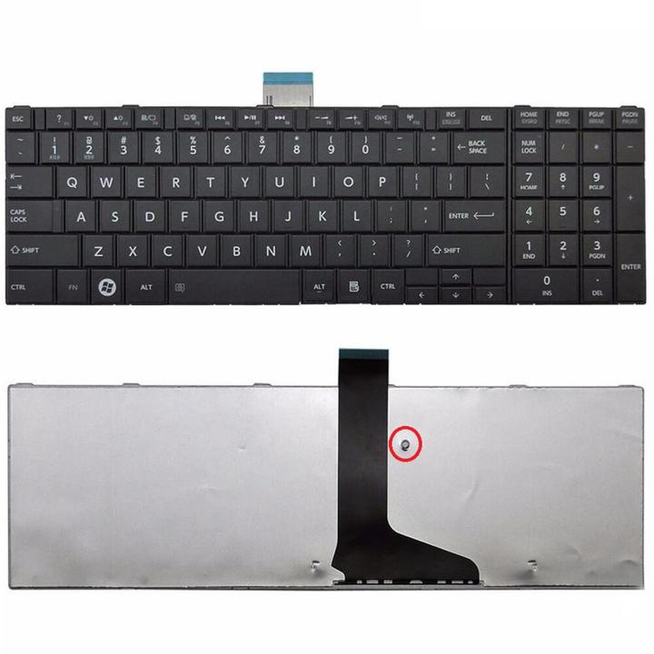 Laptop Keyboard For TOSHIBA C855 C850 C850-02D C870 C875 S850 S855/S870 S875 Keyboard black