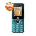 Jio F18 Feature Phone 1100mAh Battery Display- 1.77'' Big Torch Light Type-C Charging.