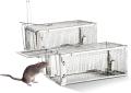 Rat Killer Machine/Trap Cage-Silver Color.