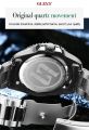Olevs 5885 Fashion Stainless Steel Analoge Wrist Watch For Men.