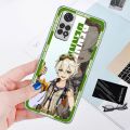 Genshin Impact Eula Kokomi Case for Xiaomi Redmi Note 12 11 10 9 8 Pro 9S K40 8T 7 12C 10C 10 9 9C 9A 11T Soft Shell Phone Cover. 