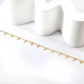 LUXUSTEEL Women Mini Heart Shape Charms Anklets Stainless Steel Leg Chains Ankle Beach Foot Jewelry Holidays Accessories.