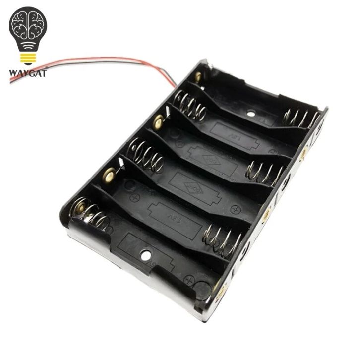 %E3%80%90Daily%20Necessities%20For%20Anyone%20Store%E3%80%91WAVGAT%20Size%20Battery%20Holder%20Box%20For%206pcs%20Size%20AA%20Battery%20Case%20Storage%20Holder%20With%20DC2.1%20Power%20Jack%20For%20Arduino.%20-%20Image%203