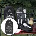 Camping Utensils Bag Lightweight Storage Camping Utensils Organizer Carry Bag for Kitchen Outdoor Cooking Picnic Accessories Cutlery Set BBQ. 