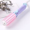 【Broad Sunlight shop】（NEW）2 IN 1 Portable Mini Pink Electric Hair Straightener Brush Hair Curler Hair Dryer Brush Hot Air Comb Hair Tool 4#. 