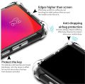 Realme  C12 Flexible Clear Transparent Soft TPU Back Case Cover With bumper. 