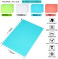 4 Pcs Easy Clean Kitchen Cabinet Pad Refrigerator Anti Slip Fridge Liner Mat. 