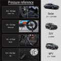 TOHAYIE Car Air Pump 150PSI Portable Car Air Compressor LED Intelligent Digital Display Air Pump for Car Motorcycle. 