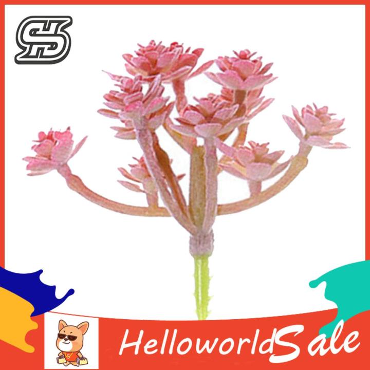 Artificial Succulents Wide Application Photography Props Fake