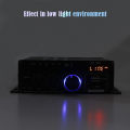 AK380 Digital Amplifier V5.0 HiFi FM Audio Amplifier For Karaoke Home Theater Sound System Subwoofer Speaker.