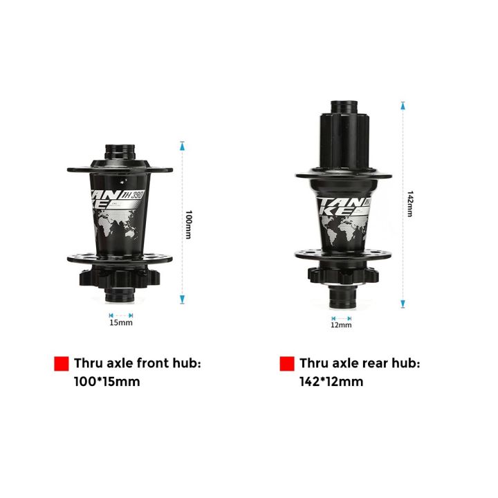 TANKE%20Bicycle%204%20Bearing%20Hub%20120%20Ring%20Quick%20Release%20Barrel%20Shaft%20Colorful%20Aluminum%20Alloy%20Mountain%20Bike%20Hub%20Accessories%20-%20Image%204
