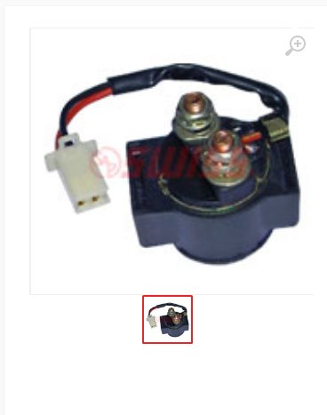 STARTER RELAY PULSAR150 CC ES SWISS