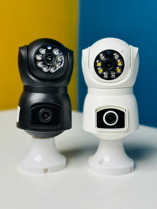 Q26%20Dual%20lens%20(%20Black%20)%20Outdoor%20Bulb%20Ip%20Camera%20-%20Image%203