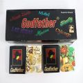 Godfather cards for playing plastic. 