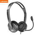 Lenovo Lecoo HT106 3.5mm Wired Gaming Headset with Mic Noise Reduction Earphone Stereo Over Head Earphone for Online Class. 
