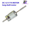 Long Shaft Thread Screw 775 DC Motor 12V24V Universal Torque Low Noise M4 Double Shaft DIY Fan Model - (Speed(RPM): 21000,. 