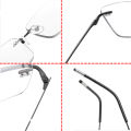 2021 Progressive Multifocal Memory Titanium Rimless Reading Glasses Men Smart zoom Women Ultra-light Anti-blue light Eyeglasses. 