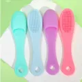 Silicone Face Cleaner Blackhead Remover Brush Cleanser Nose Pore Brush Finger Scrubber Tool Facial Skin Cleaner Massage Brush.