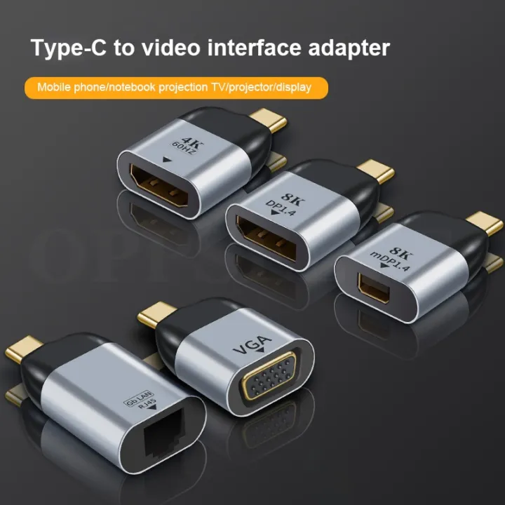 USB%20Type%20C%20To%20HDMI-compatible%20VGA%20RJ45%20Mini%20DP%204K%20HD%20Video%20Adapter%20For%20MacBook%20Pro%20Lenovo%20Laptop%20Converter%20Type%20C%20Male%20To%20Female%20HDMI-compatible%20-%20Image%205
