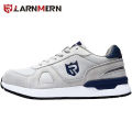 【selevn roind】 LARNMERN Winter Safety Shoes Men Slip On Steel Toe Shoes Women Construction Sneaker Breathable Lightweight AntiStatic Work Shoe.