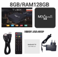 MXQ Pro Android Tv Box 4k 5G Ultra Hd Box 8+128GB. 
