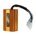 12V High Performance 6Pin Racing DC CDI  Aluminum for CG125 150 200 250cc Dirt Pit Bike ATV Quad Bug. 
