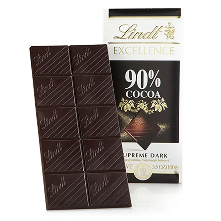 Lindt Excellence 90% Cocoa Dark Chocolate - 100G