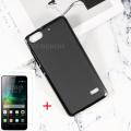 Anti-knock Soft TPU Phone Case For Huawei Honor 4C 4 C CHM-U01 CHM U01 5 Silicone Cover Bumper Tempered Glass.